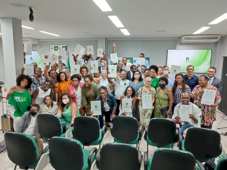 Alvorecer Bahia toma posse no Grupo Operativo da Defensoria Pública do Estado da Bahia biênio 2022/2024